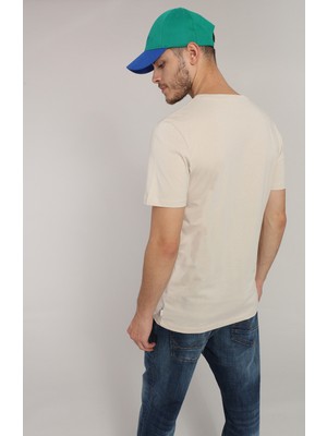 Jack & Jones Bisiklet Yaka Basic Tişört-Organic