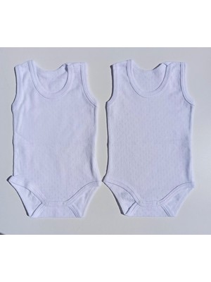 Özdemirli Bebe Jakarlı Klimalı Askılı Çıtçıtlı Badi 2 Li Paket