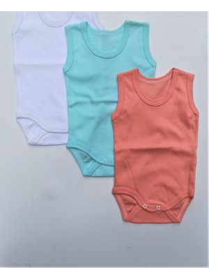 Özdemirli Bebe 3 Lü Paket Askılı Çıtçıtlı Badi