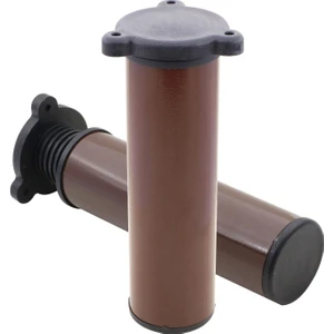 Mobilya Kanepe Baza Koltuk Metal Destek Ayağı Ayarlanabilir Orta Destek 15 cm Kahverengi Ayak