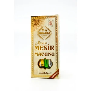 Manisa Birlik Mesir Macunu Glikozsuz 5 Adet Çubuk 105 gr