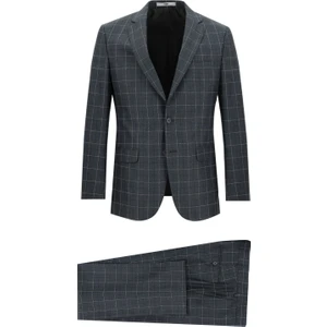 Klasik Kareli Takım Elbise