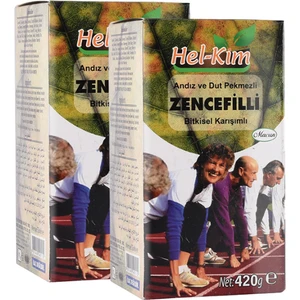 Andız ve Dut Pekmezli Zencefilli Bitkisel Karışımlı Macun 2 x 420 gr