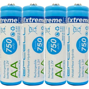 Şarjlı Pil Aa Kalem 750MAH (4 Adet) Ni-Mh Efcell Hr-06