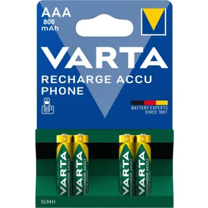 Şarjlı Pil Aaa Ince 800MAH Ni-Mh (4 Adet) Varta