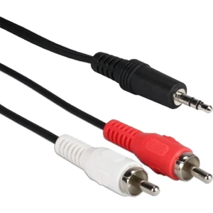 2 Rca Erkek + 3.5 mm Stereo Erkek 1.5 Metre Powermaster