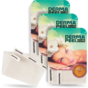 Doğal Ipek Banyo Kesesi 3'lü Set