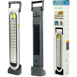 HEL-6855T 45 Ledli Şarjlı Solarlı Işıldak
