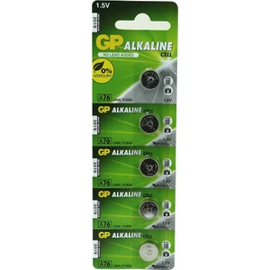 Gp A76 LR44 Kartela 5li Paket Ag-13 Pil