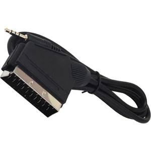 Uydu Alıcısı Av Kablo 3.5 mm St Erkek/scart Kablo 1.2 Metre Scart To 3.5mm Uzun Jack