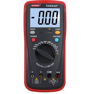 UA6243+ Kapasitemetre=kondansatör Ölçme Aleti (VC-6013)