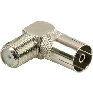 F Konnektör Dişi / 60 Ohm Dişi L Tip Çevirici Powermaster