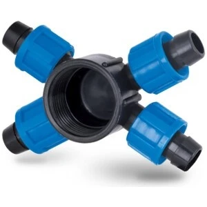 Damlama 4'lü Ters Kilitli Dağıtıcı x 1" - 16MM