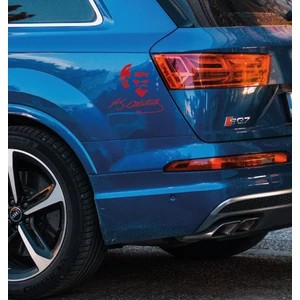 Uzun Tuning Atatürk Imzalı Portre Oto Araba Sticker