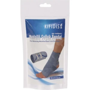 Kifidis Mentollü Ağrı Hafifletici Soğuk Bandaj Sporcu Bandajı 10CMX1,3M