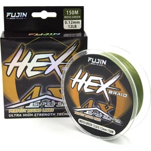 Hex Braid 4x 150MT Moss Green Pe Ip Misina 0,08MM