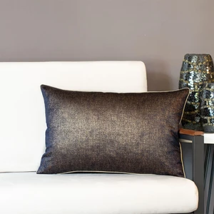 Parlak Detaylı Gold Biyeli Dekoratif Kırlent