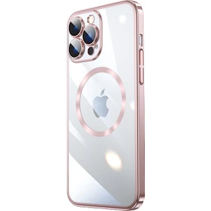 Apple iPhone 14 Pro Kılıf Renkli Kenarlı Kamera Korumalı Magsafeli Riksos Kapak