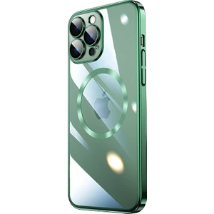 Apple Iphone 14 Pro Kılıf Renkli Kenarlı Kamera Korumalı Magsafeli Riksos Kapak
