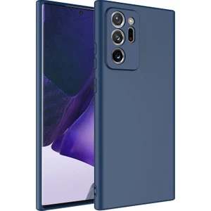 Samsung Galaxy Note 20 Ultra Uyumlu Kılıf Içi Süet Renkli Mara Lansman Silikon