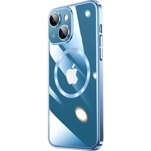 Apple iPhone 14 Plus Kılıf Renkli Kenarlı Kamera Korumalı Magsafeli Riksos Kapak
