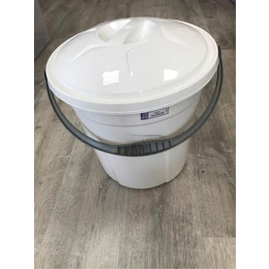 Ness Avm Beyaz Kapaklı Su Banyo Temizlik Kovası 20 Litre