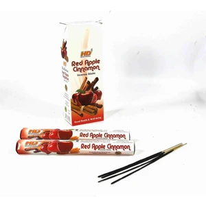 Hari Darshan Red Apple Cinnamon Çubuk Tütsü - Tarçın ve Kırmızı Elma Kokusu 20'li