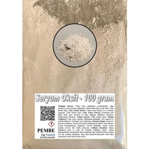 Ege Nanotek Araba Camı Çizik Giderici Pembe Seryum Oksit - 100 Gram