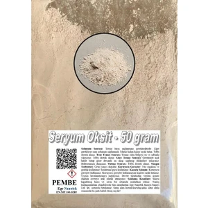 Ege Nanotek Oto Cam Çizik Giderici Pembe Seryum Oksit - 50 Gram