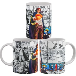 One Piece Manga Serisi Baskılı %100 Porselen Kupa