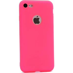 Apple iPhone 7 Kılıf Premier Silikon Kılıf Pembe