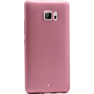 Htc U Ultra Kılıf Premier Silikon Kılıf Esnek Kılıf Mat Kılıf Bronz