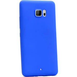 Htc U Ultra Kılıf Premier Silikon Kılıf Esnek Kılıf Mat Kılıf Mavi