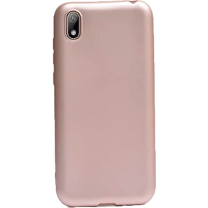 Huawei Y5 2019 Kılıf Premier Silikon Esnek Arka Koruma Bronz