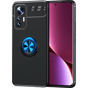 Kny Xiaomi Mi 12 Lite Kılıf Yüzüklü Manyetik Ravel Silikon