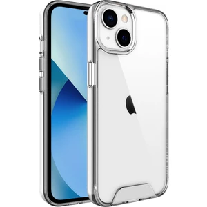Kny Apple Iphone 14 Kılıf Ultra Korumalı Metal Tuşlu Şeffaf Gard Kapak