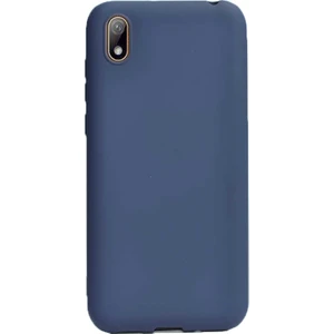 Huawei Y5 2019 Kılıf Premier Silikon Esnek Arka Koruma Lacivert