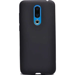 Meizu M6T Kılıf Premier Silikon Esnek Arka Koruma Siyah