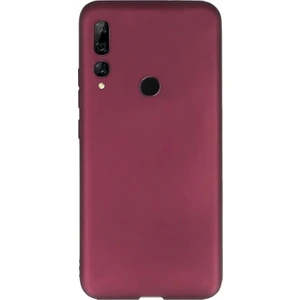 Huawei Y9 Prime 2019 Kılıf Premier Silikon Esnek Arka Koruma Mürdüm