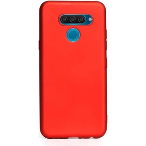 Lg Q60 Kılıf Premier Silikon Esnek Arka Koruma Kırmızı