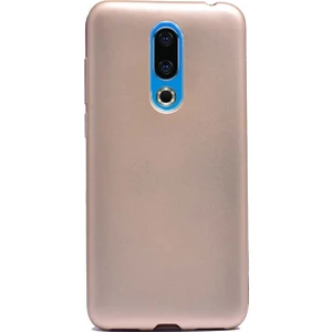 Meizu M6T Kılıf Premier Silikon Esnek Arka Koruma Gold