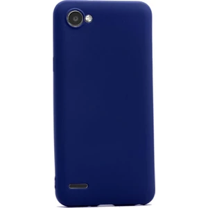 Lg Q6 Kılıf Premier Silikon Kılıf Mat Silikon Kılıf Lacivert
