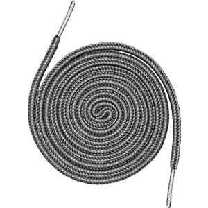 Bot Bağcığı, Renkli Bot Ayakkabı Bağcığı, Fitilli Bot Bağcık, Ayakkabı Aksesuarı Gri/siyah 120CM