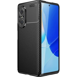 Kny Huawei Nova 9 Se Kılıf Karbon Desenli Lux Negro Silikon
