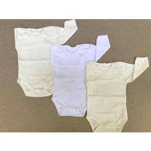Özdemirli Bebe Çıtçıtlı Badi Uzun Kol (3 Lü Paket)