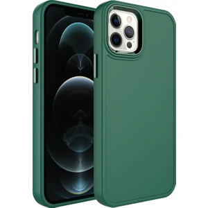 Kny Apple Iphone 13 Pro Max Kılıf Metal Çerçeveli Mat Sert Botox Kapak