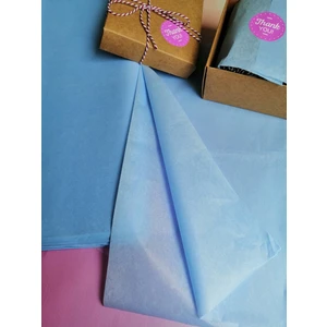 Tuğset Etiket Renkli Pelur Kağıdı Mavi 50 x 70 cm 10 Adet