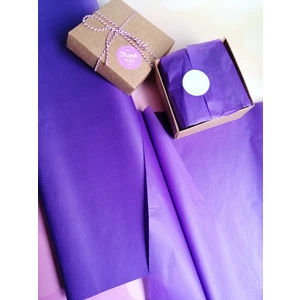 Tuğset Etiket Renkli Pelur Kağıdı Mor 50 x 70 cm 10 Adet