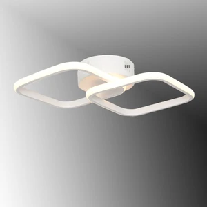 TT Aydınlatma TT405-2-BY Mat Beyaz 2'li Kare LED Avize
