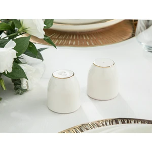 English Home Torino Porselen Tuzluk-Biberlik 5,5x5 cm Gold